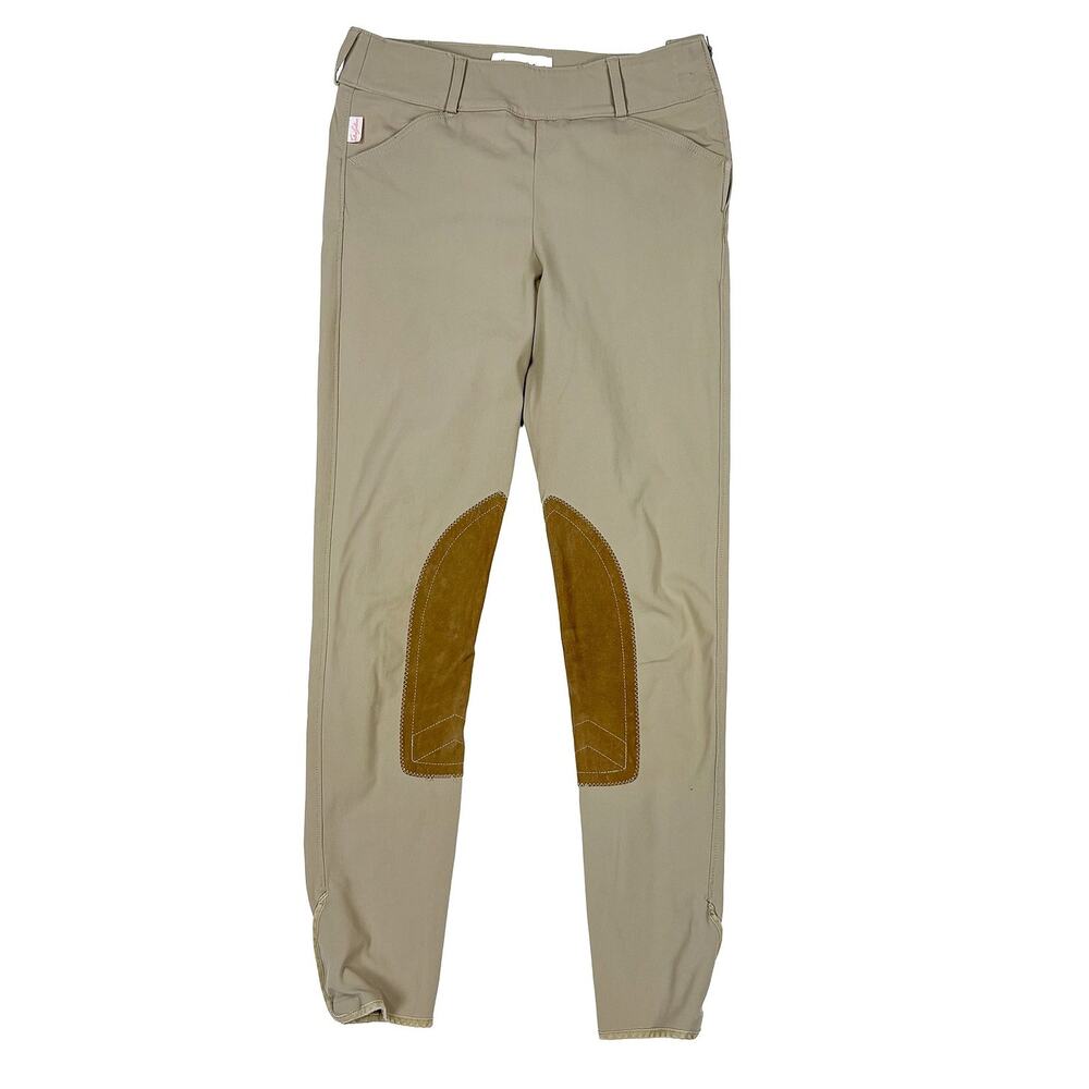 Tailored Sportsman Trophy Hunter 1968 Breeches Womens 28 Long Tan Side Zip USA